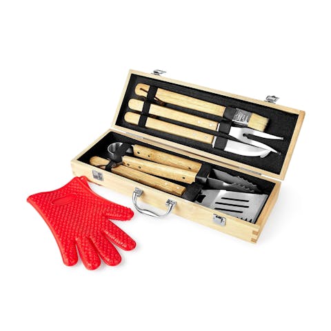 BBQ Grill Set with Case
