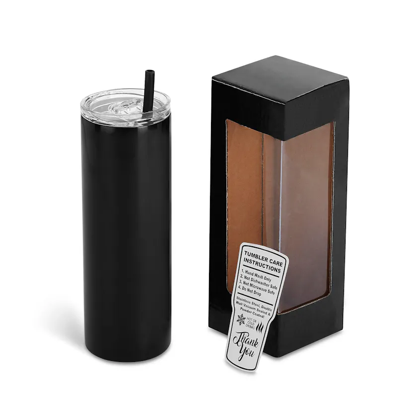 20oz Skinny Tumbler (Powder Coated)