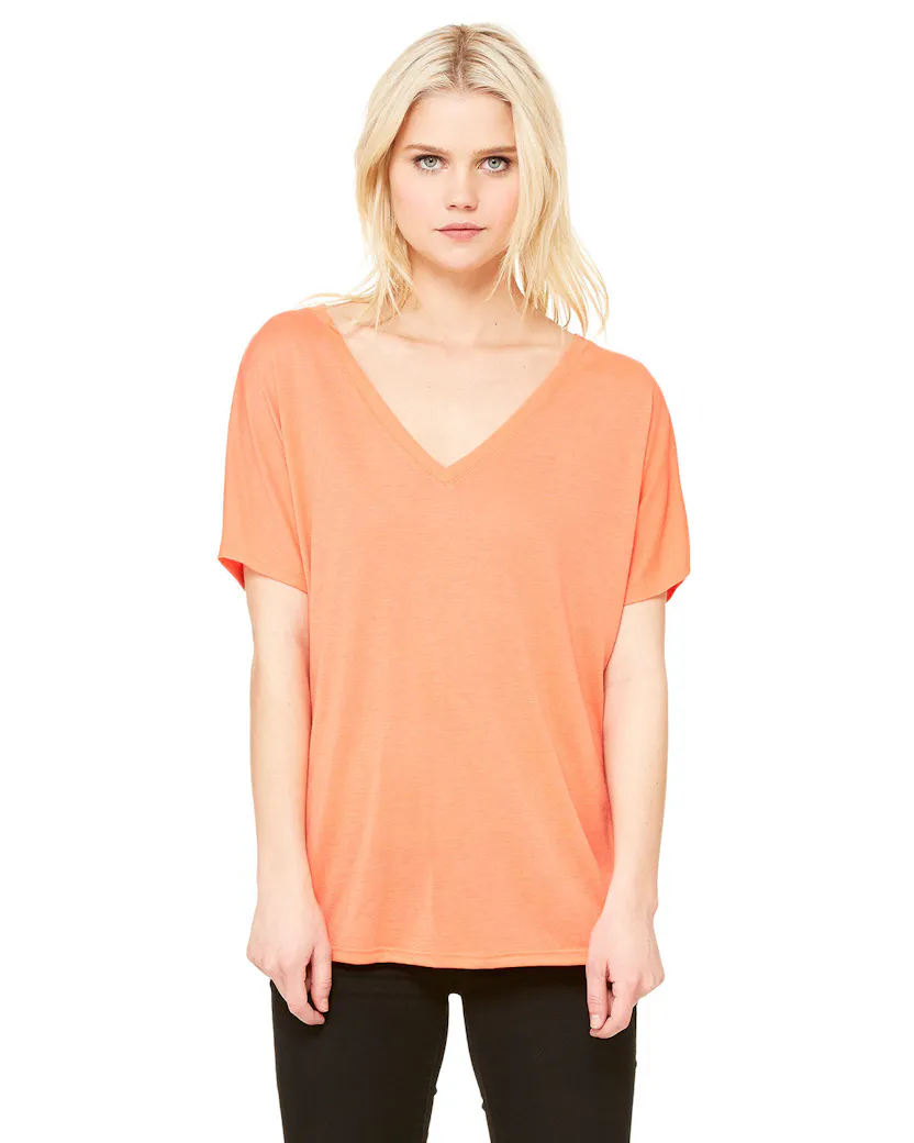 Bella + Canvas 8815 Ladies' Slouchy V-Neck T-Shirt