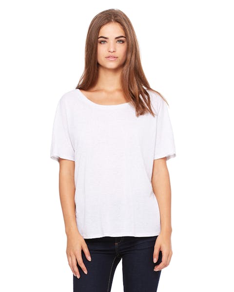 Bella + Canvas 8816 Ladies' Slouchy Scoop-Neck T-Shirt
