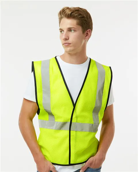 Kishigo 1571-1572 Unisex Hook-and-Loop Mesh Vest