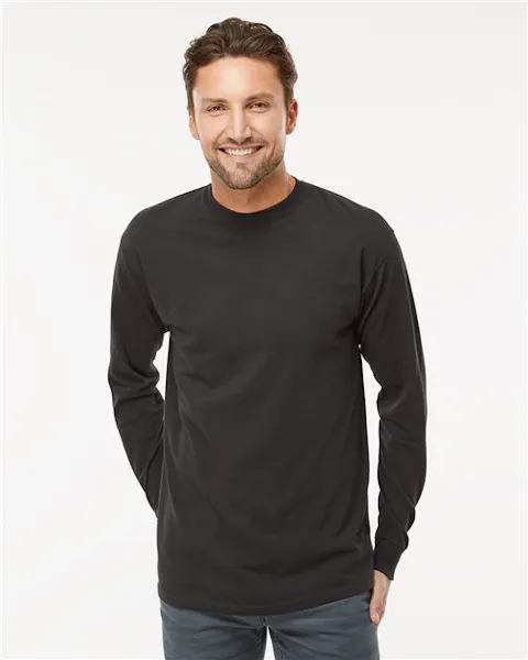 M&O 4820 Unisex Gold Soft Touch Long Sleeve T-Shirt
