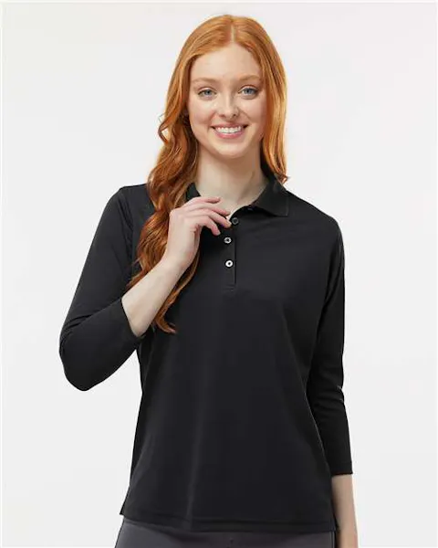 Paragon 120 Women's Lady Palm Three-Quarter Sleeve Polo