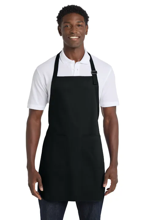 Port Authority A500 Full-Length Apron with Pockets