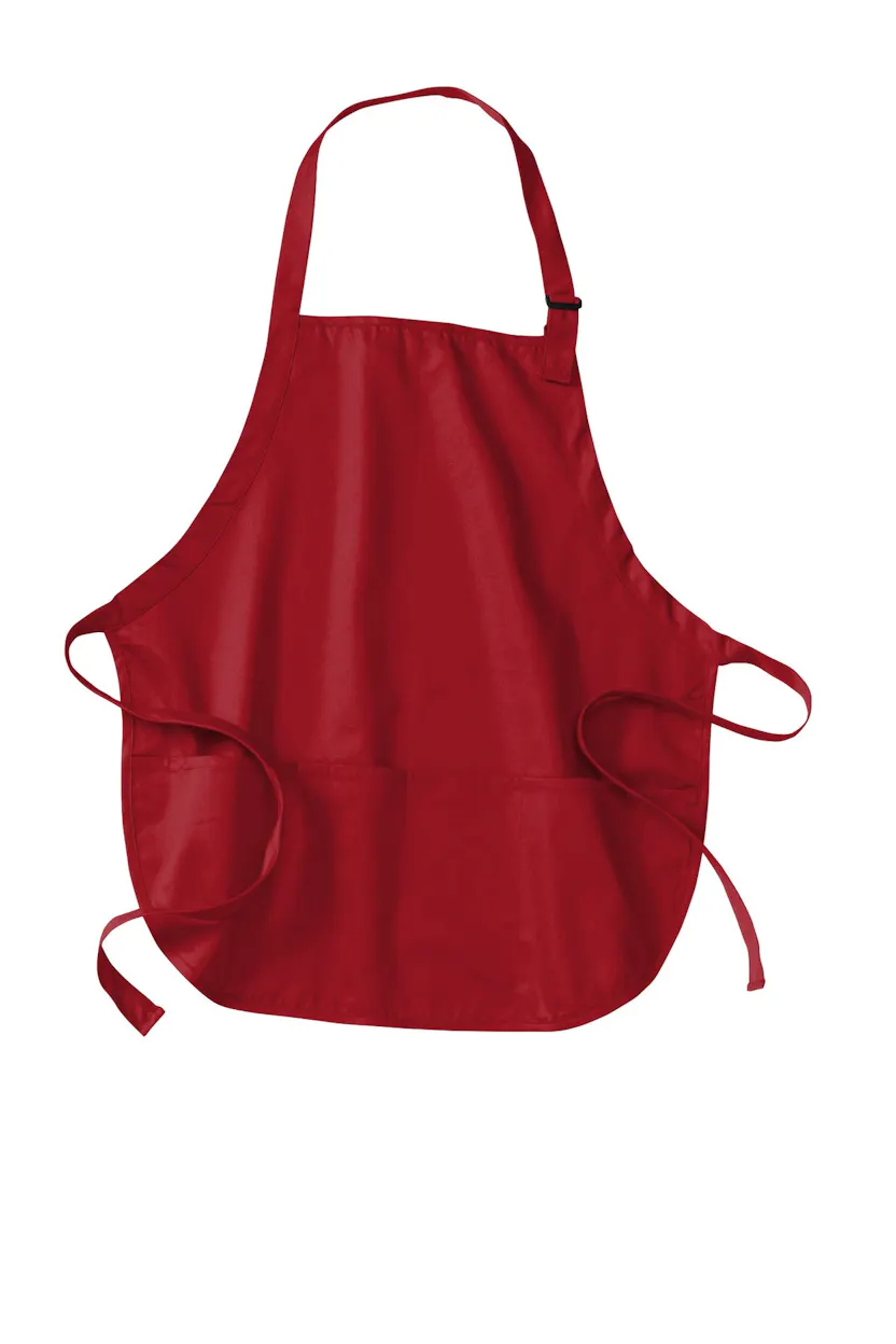 Port Authority A510 Medium-Length Apron with Pouch Pockets