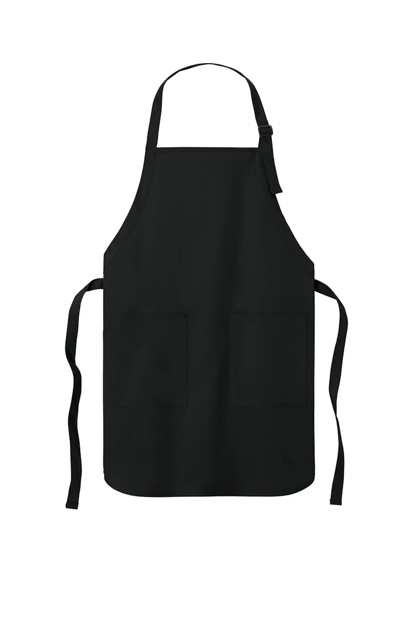 Port Authority A600 Full-Length Two-Pocket Bib Apron