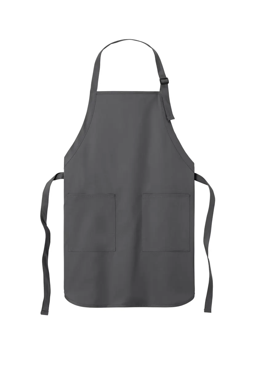 Port Authority A600 Full-Length Two-Pocket Bib Apron