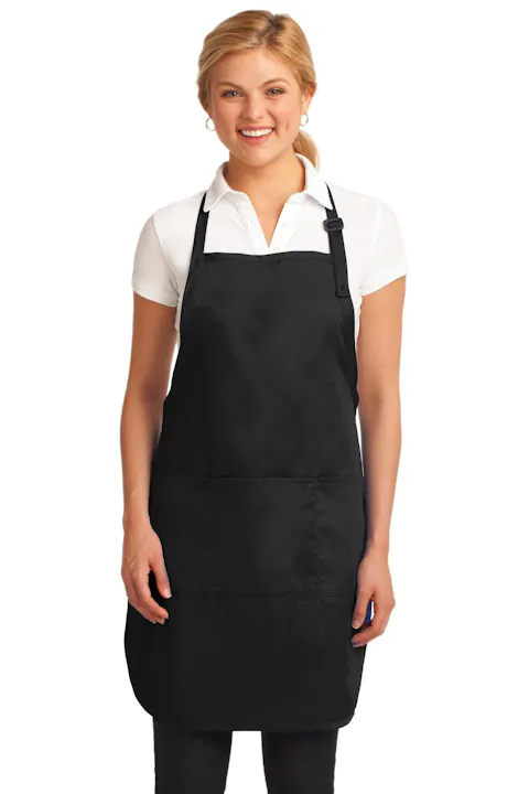 Port Authority A703 Easy Care Full-Length Apron with Stain Release