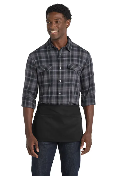 Port Authority A707 Easy Care Reversible Waist Apron with Stain Release