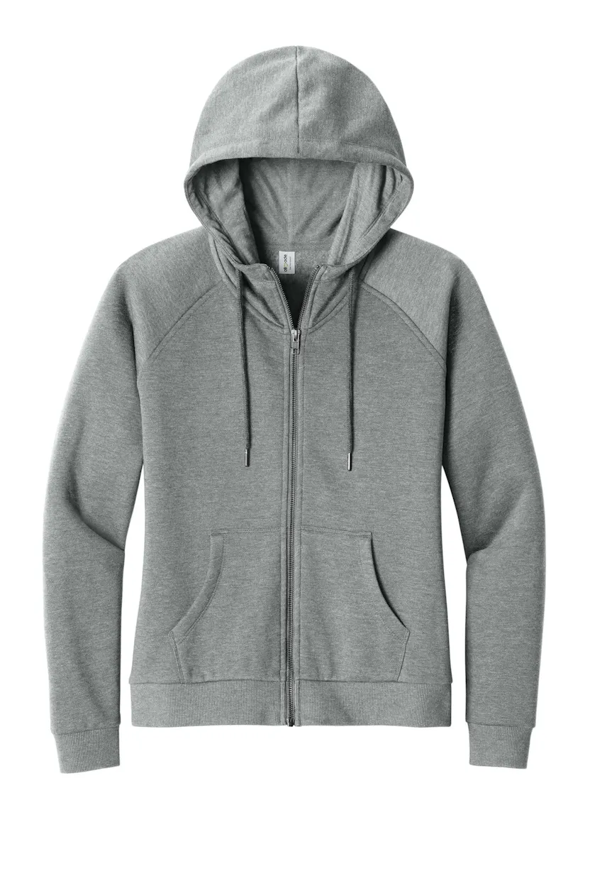 AllMade AL5003 Allmade Women's Organic CVC Fleece Full-Zip Hoodie