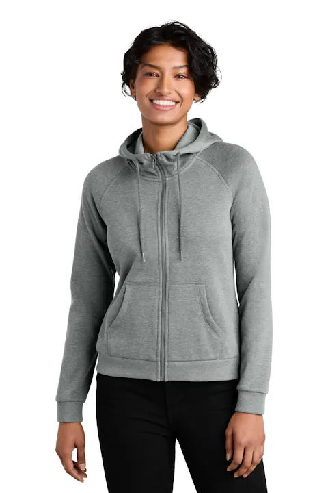 AllMade AL5003 Allmade Women's Organic CVC Fleece Full-Zip Hoodie