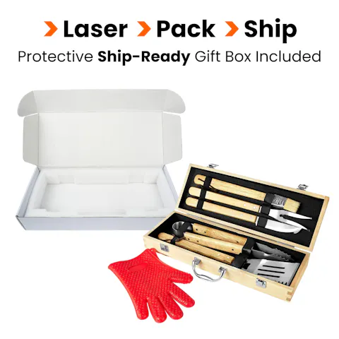 BBQ Grill Set with Case