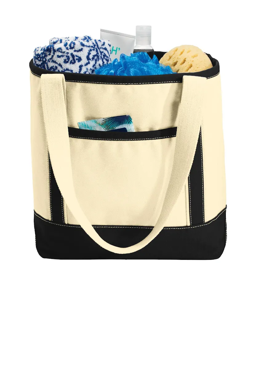 Port Authority BG412 Medium Cotton Canvas Tote