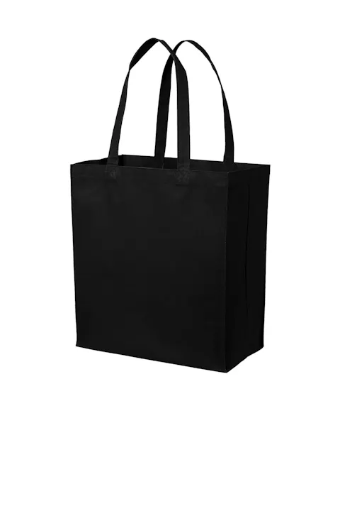 Port Authority BG426 Cotton Canvas Over-the-Shoulder Tote