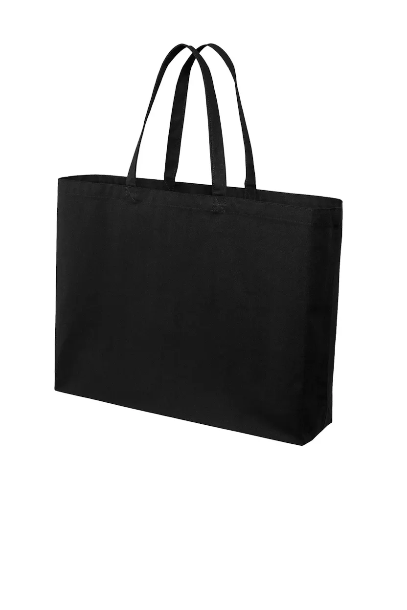 Port Authority BG427 Cotton Canvas Jumbo Tote