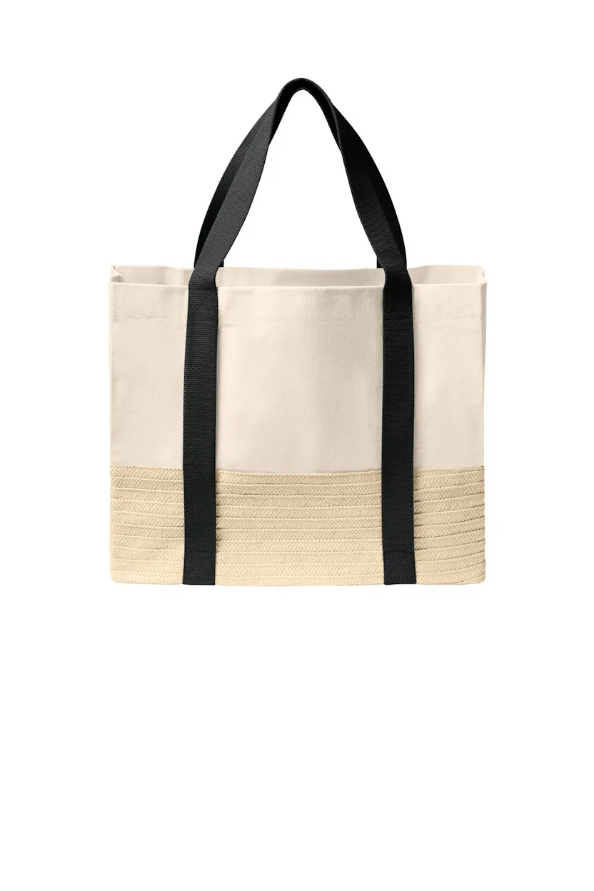 Port Authority BG450 Straw Market Tote