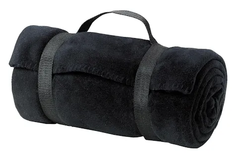 Port Authority BP10 Value Fleece Blanket with Strap