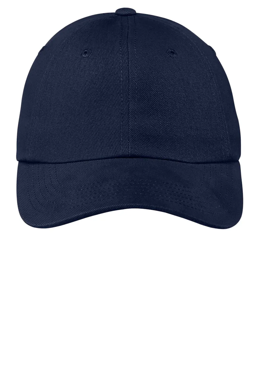 Port Authority BTU Unstructured Brushed Twill Cap