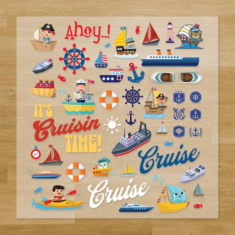 Boats Pressables Pack
