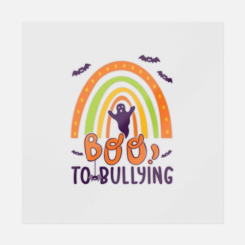 Boo To Bullying Rainbow