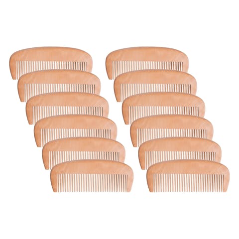 One-Sided Wooden Combs