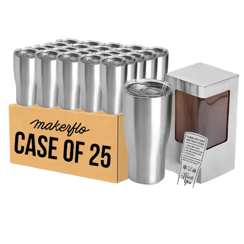 Vaso curvo de 30 oz (acero inoxidable)