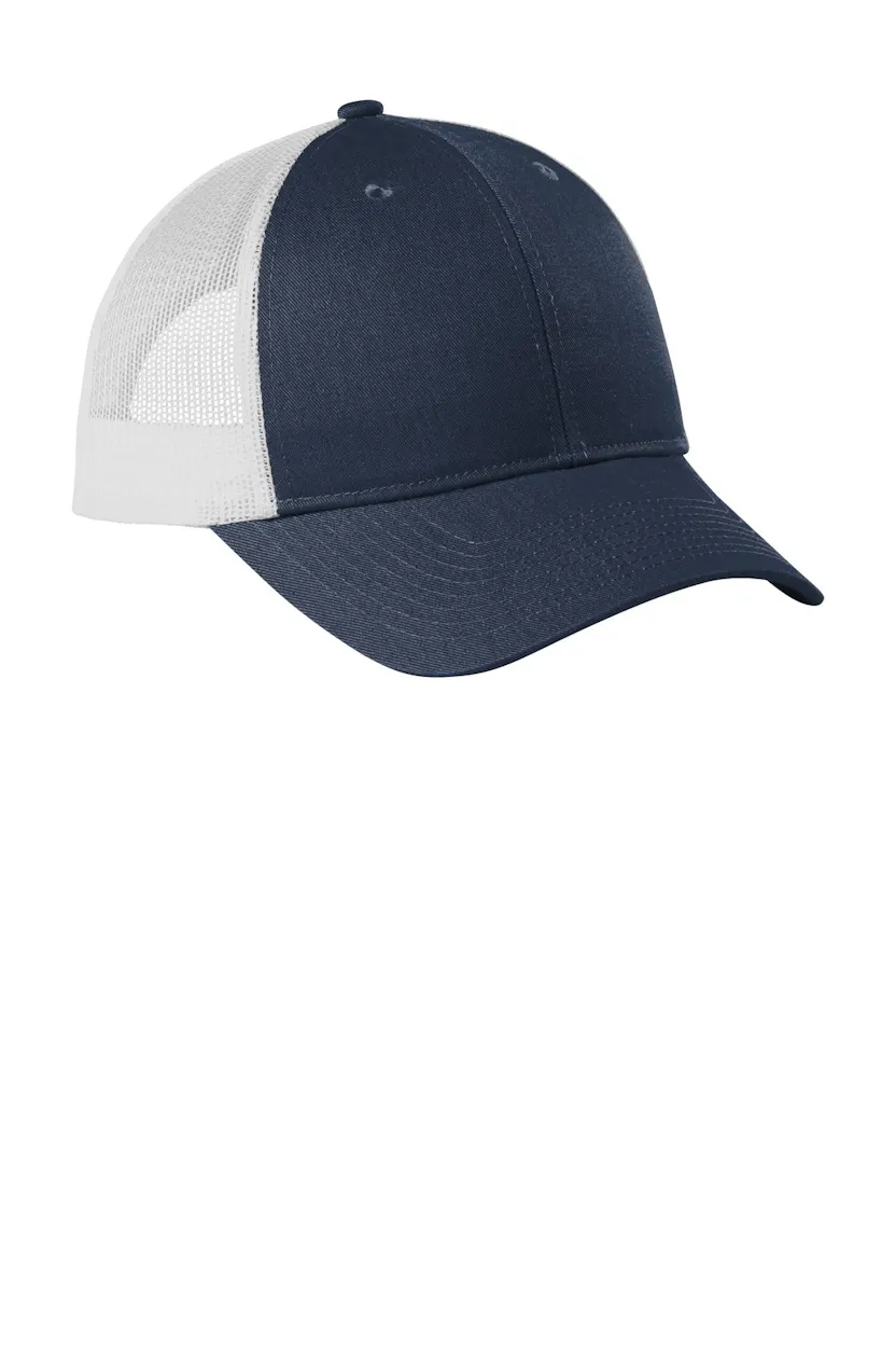 Port Authority C402LP Low-Profile Snapback Trucker Cap