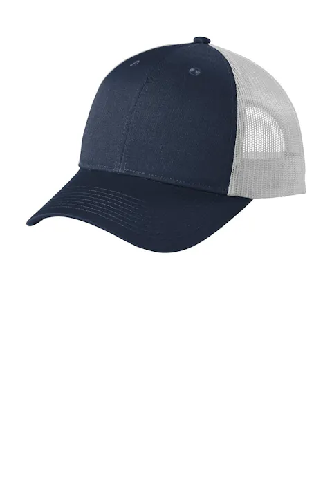 Port Authority C402LP Low-Profile Snapback Trucker Cap