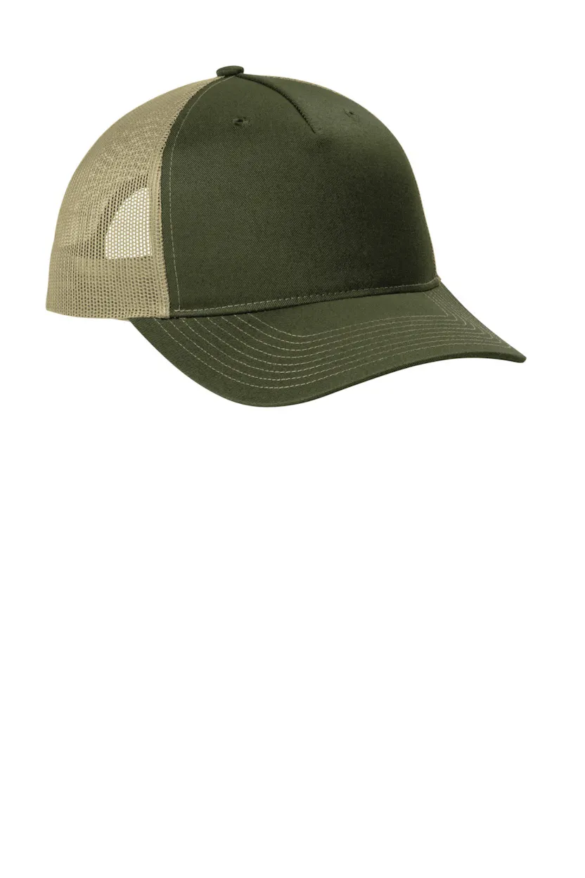 Port Authority C405 Snapback Five-Panel Trucker Cap