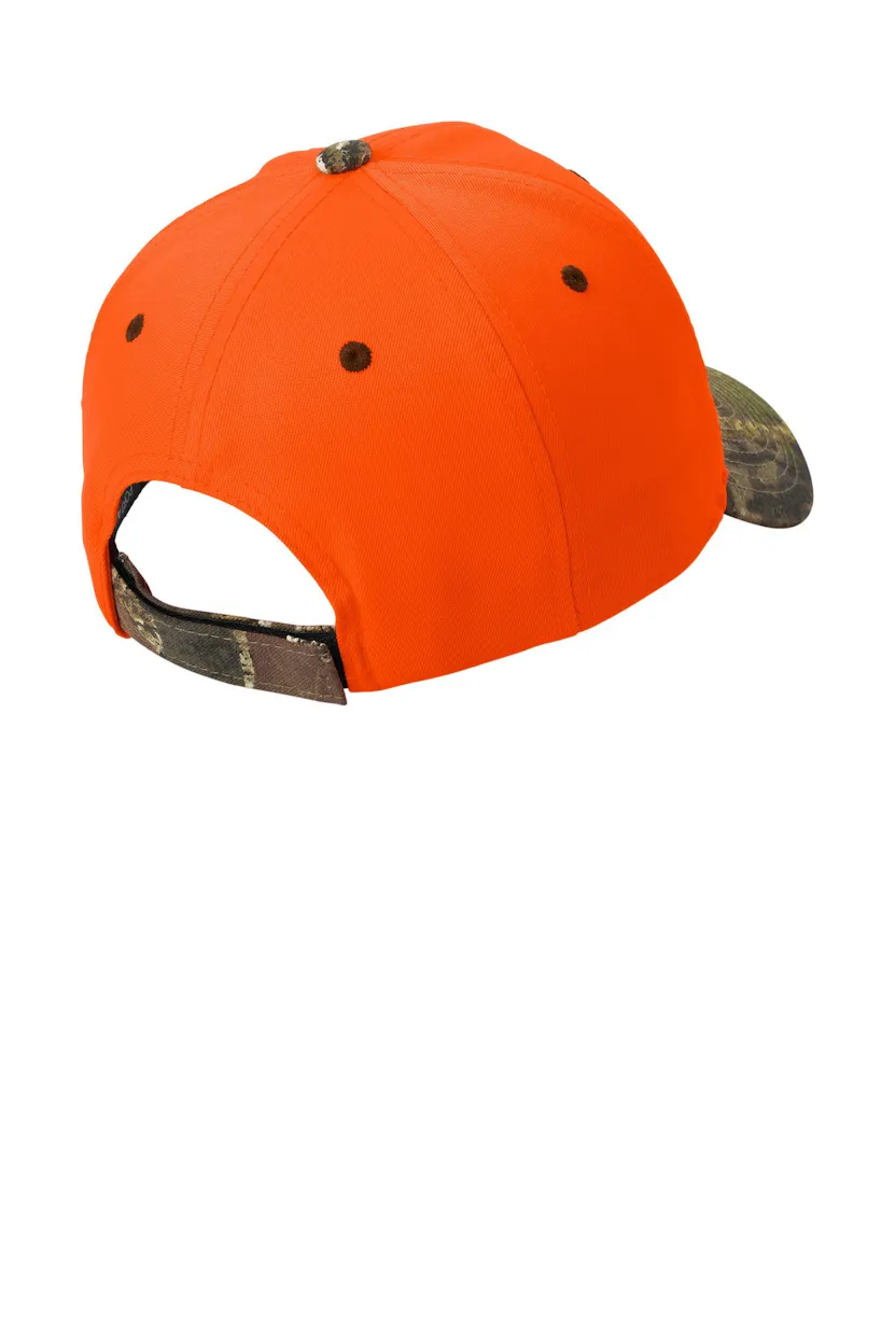 Port Authority C804 Enhanced Visibility Cap with Camo Brim