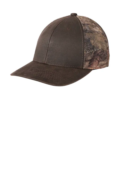 Port Authority C891 Pigment Print Camouflage Mesh Back Cap