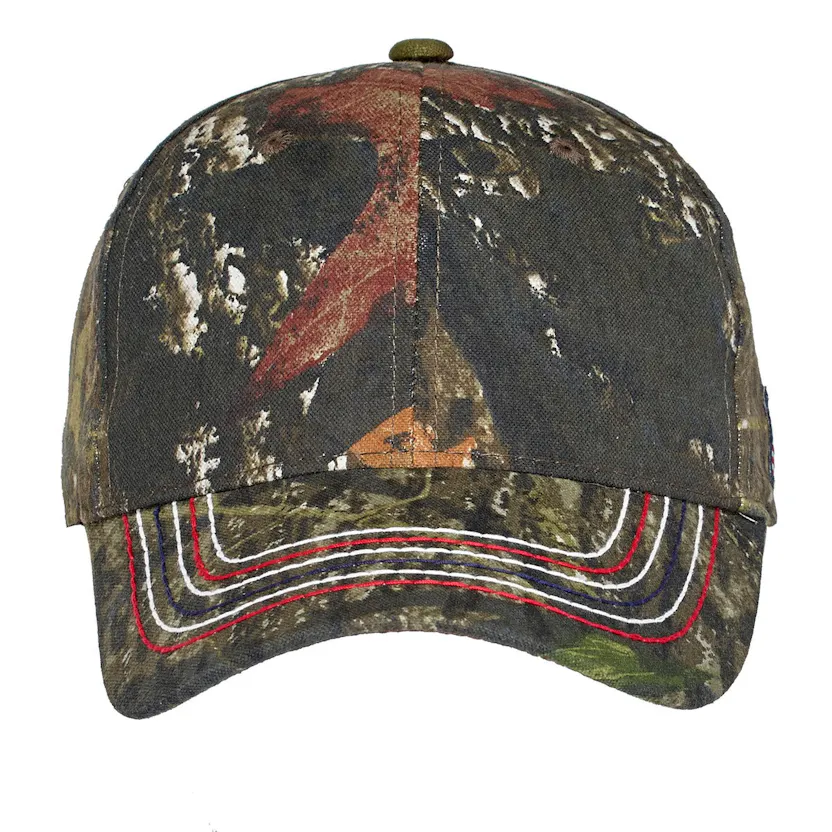 Port Authority C909 Americana Contrast Stitch Camouflage Cap
