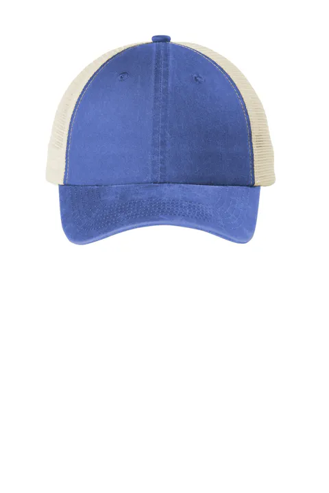 Port Authority C943 Beach Wash  Mesh Back Cap