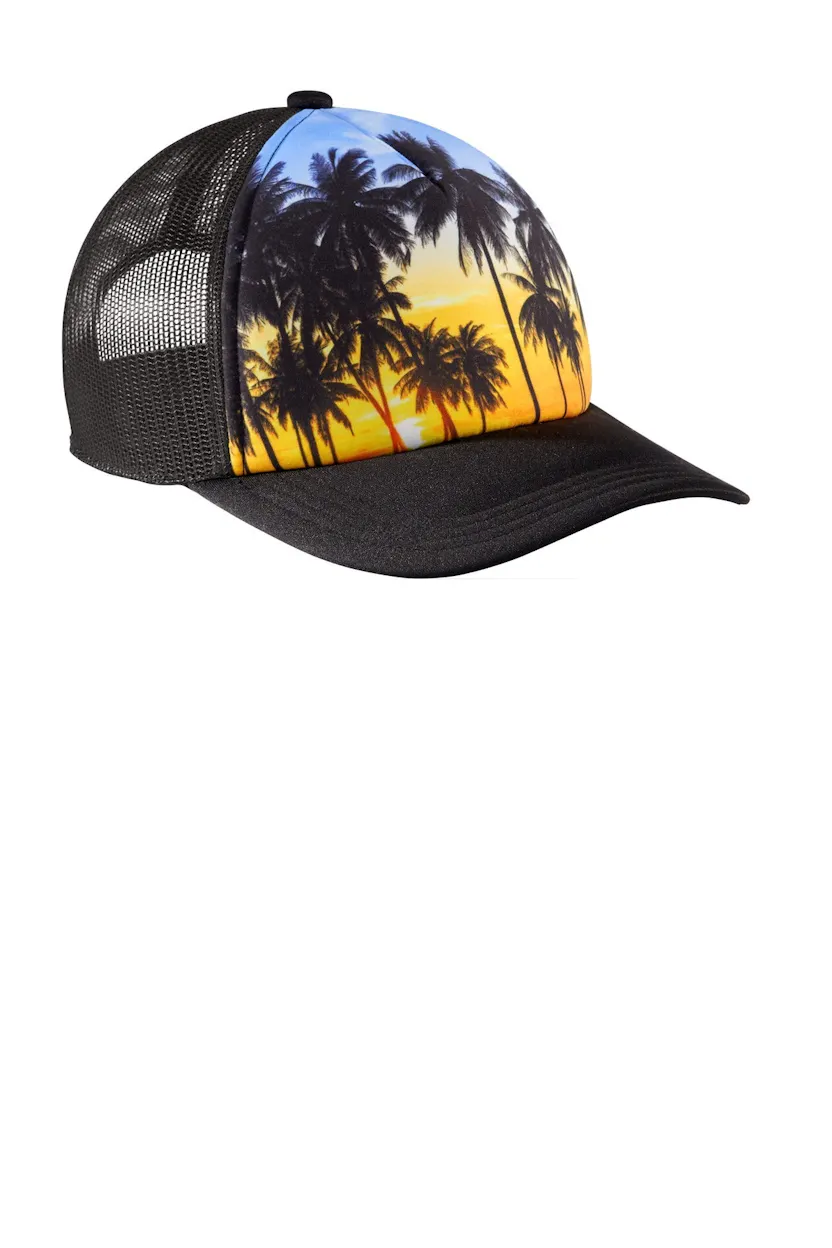 Port Authority C950 Photo Real Snapback Trucker Cap