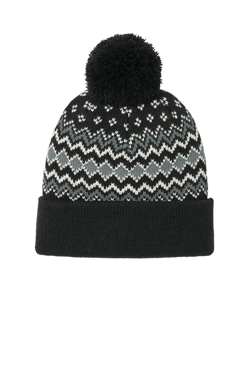 Port Authority C991 Alpine Pom Beanie