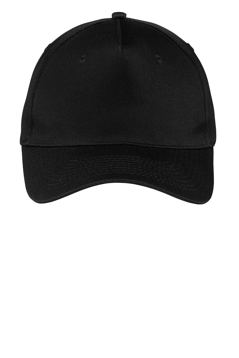 Port Authority CP86 Five-Panel Twill Cap