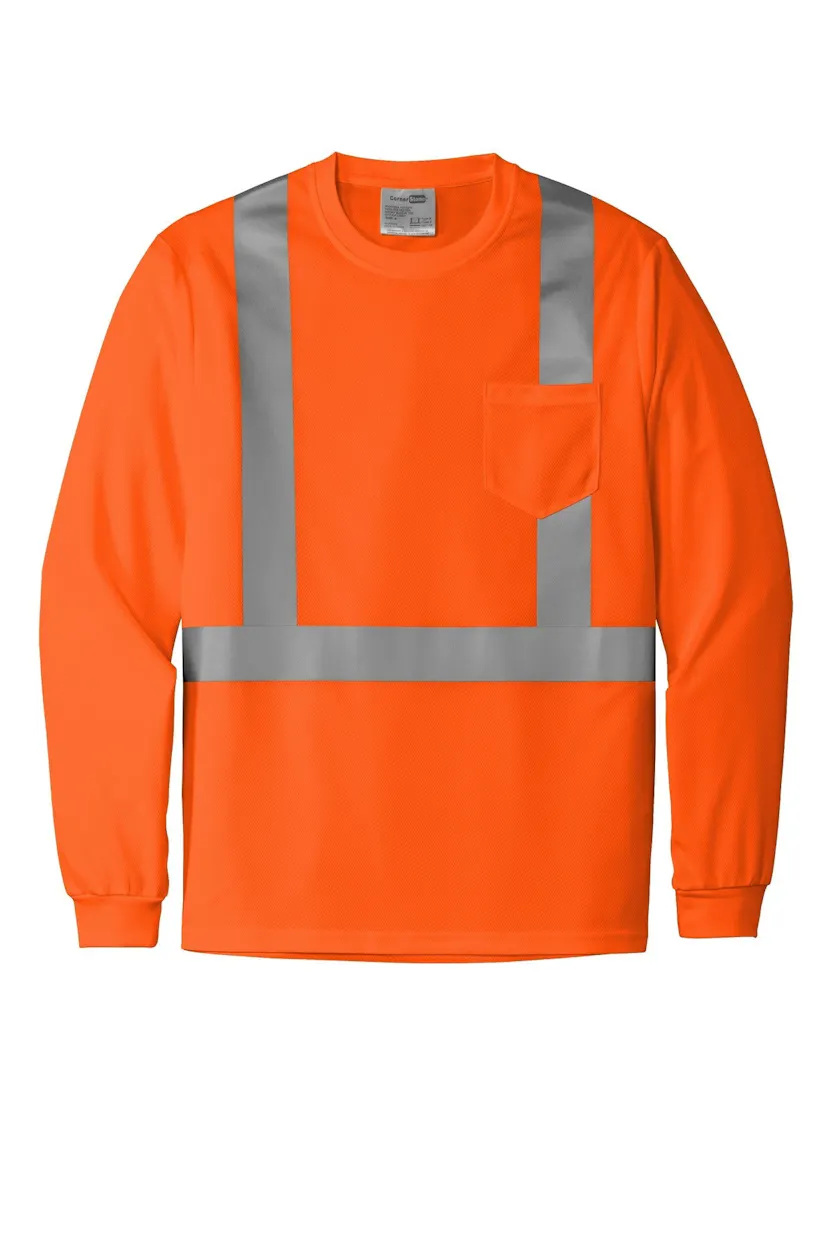 CornerStone CS201 ANSI 107 Class 2 Mesh Long Sleeve Tee
