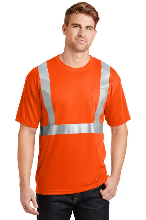 CornerStone CS401 ANSI 107 Class 2 Safety T-Shirt