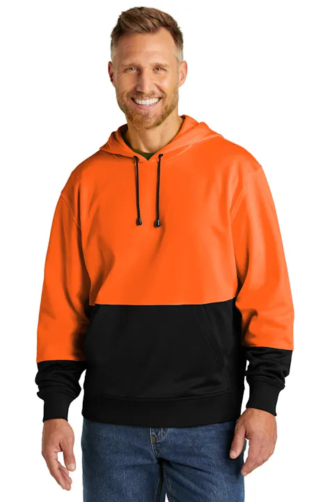 CornerStone CSF01 Enhanced Visibility Fleece Pullover Hoodie