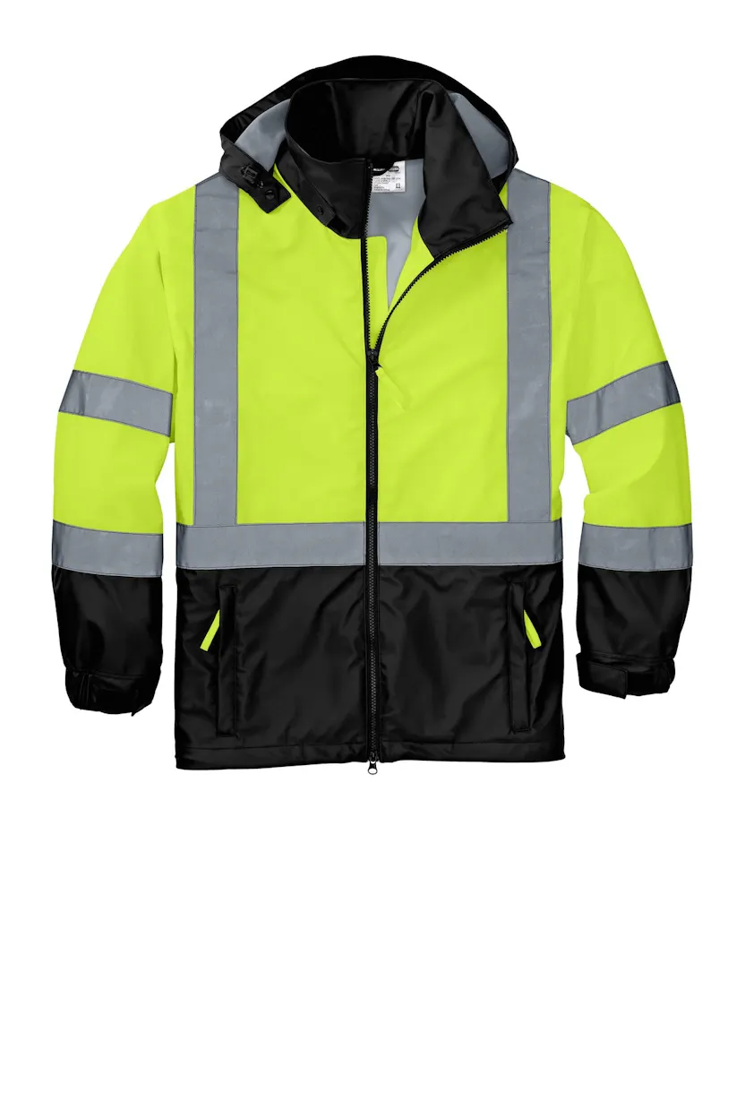 CornerStone CSJ25 ANSI 107 Class 3 Safety Windbreaker