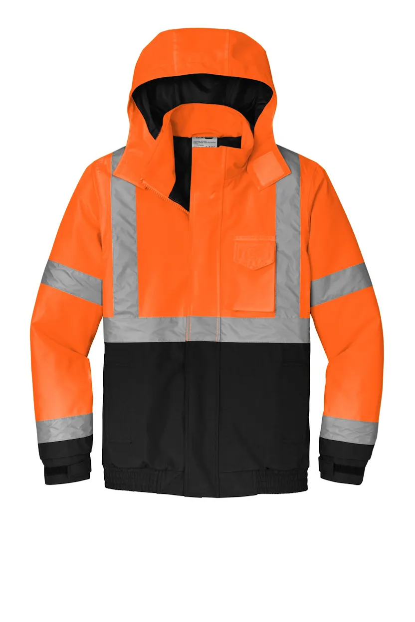 CornerStone CSJ500 ANSI 107 Class 3 Economy Waterproof Insulated Bomber Jacket
