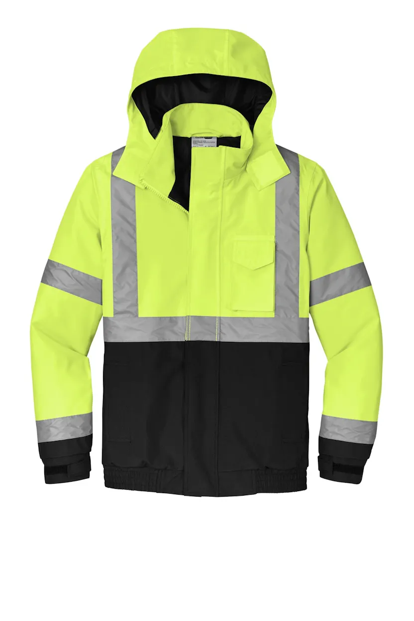 CornerStone CSJ500 ANSI 107 Class 3 Economy Waterproof Insulated Bomber Jacket
