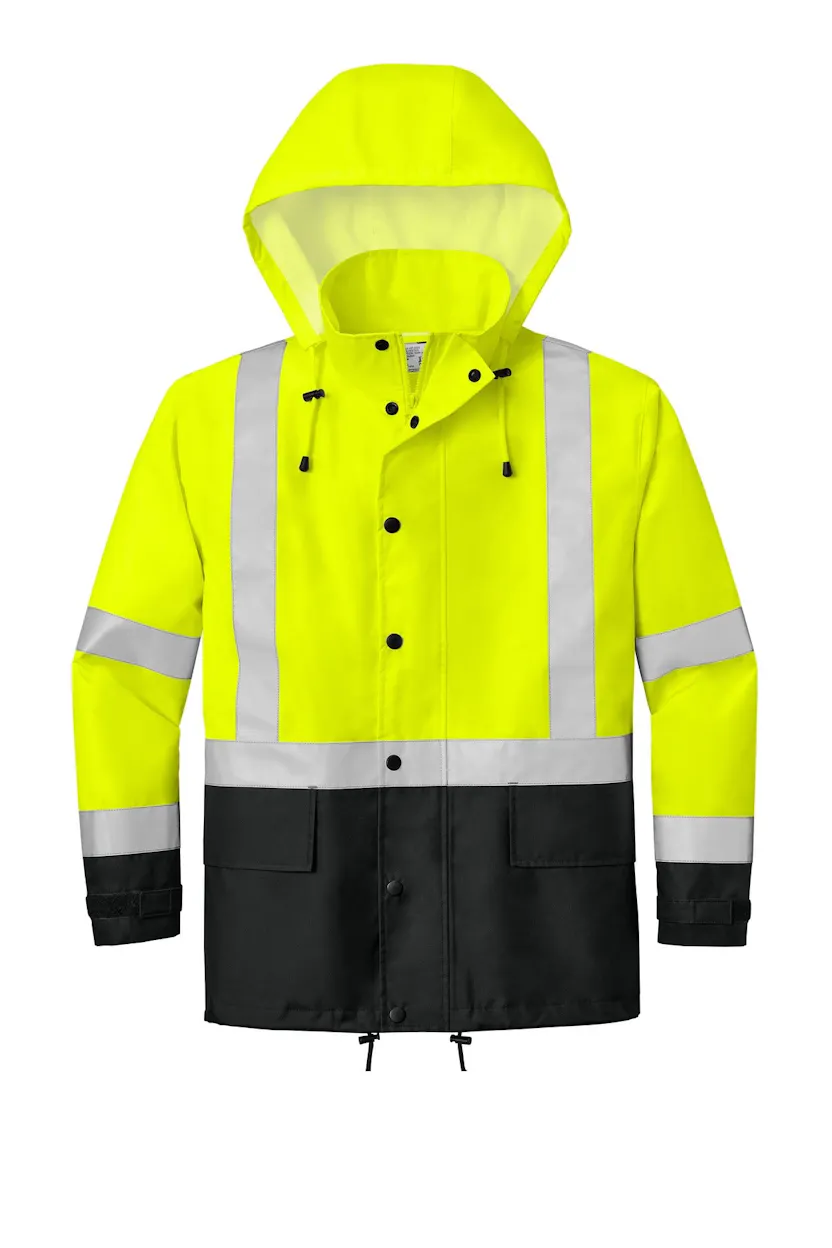 CornerStone CSJ504 ANSI 107 Class 3 Rain Jacket