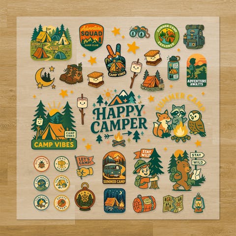 Camping & Outdoors Pressables Pack