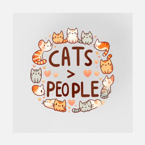 Cats > People