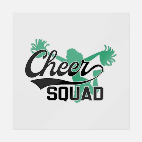 Cheerleading Stickers & DTF Transfers