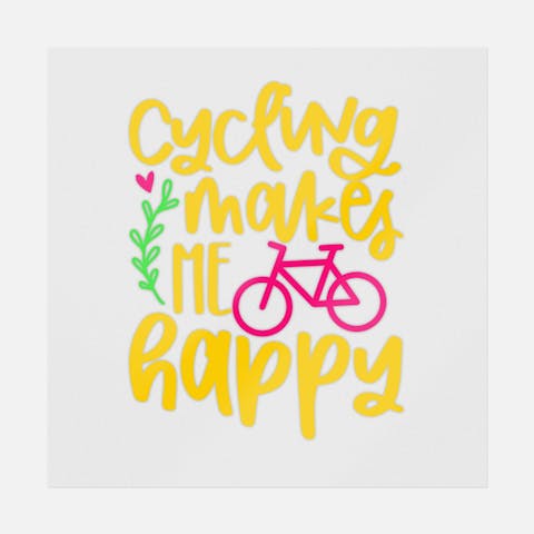 Cycling Makes Me Happy