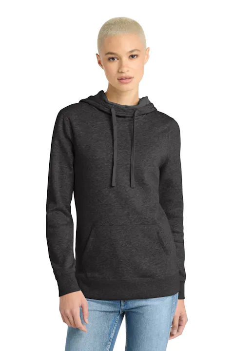 District DM493 Women's Lightweight Fleece Hoodie