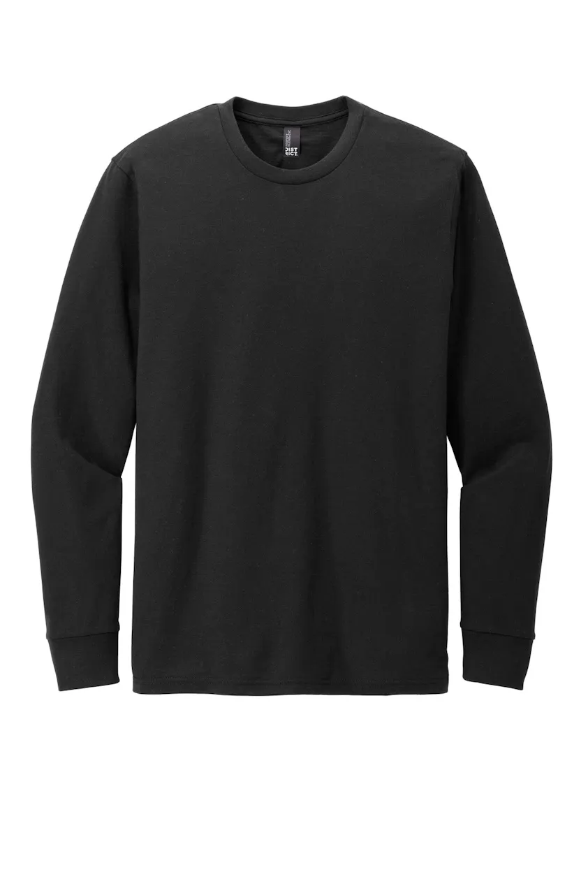 District DT109 Perfect Blend CVC Long Sleeve Tee
