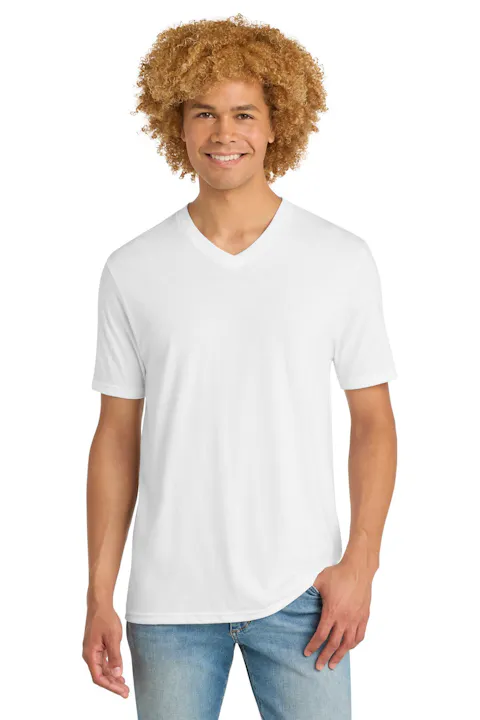 District DT1350 Perfect Tri V-Neck Tee